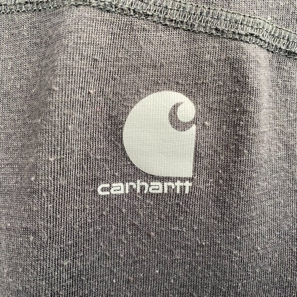 Carhartt Men Jacket Size 2XLQuarter Zip Relaxed Long Sleeve Outdoors Lightweight - Picture 6 of 8